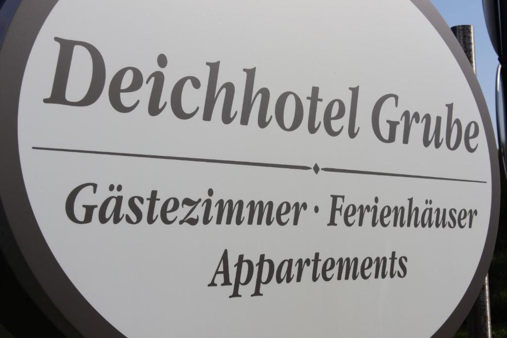 Deichhotel Grube Dorum-Neufeld Exterior foto